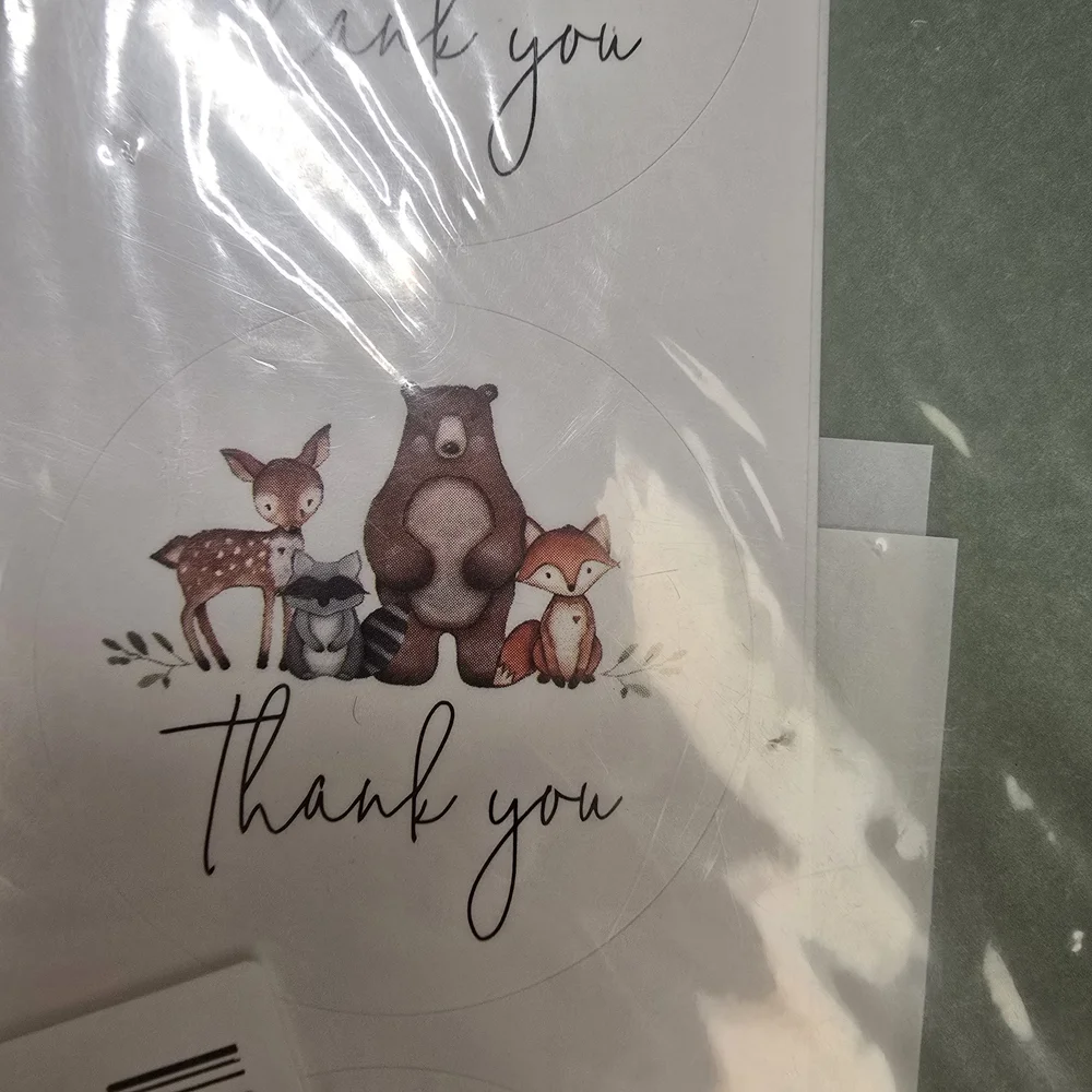 Baby Shower Invitation Cards with Woodland Animals 5